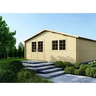 Altany ogrodowe - Domek ogrodowy ALTANKA 30 m2 - 6x5 m - 40 mm, drewniany, DOM748, 1 szt. - miniaturka - grafika 1