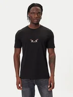 Koszulki męskie - HUGO T-Shirt Dugolini 50549154 Czarny Regular Fit - miniaturka - grafika 1