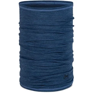 Chusta wielofunkcyjna z wełny merynosów Buff Merino Lightweight Multistripes Tempest - Czapki i chusty sportowe damskie - miniaturka - grafika 1