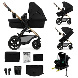 Wózek wielofunkcyjny KINDERKRAFT Moov 2 4w1 Czarny - Wózki dziecięce - miniaturka - grafika 1