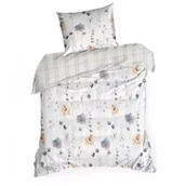 Pościel - Eurofirany B.b. Choczyńscy Sp.J. Pościel Lea/10 140x200 kwiaty dwustronna - miniaturka - grafika 1