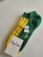 Skarpetki damskie - Kolorowe skarpety Happy Socks stopki unisex rozmiar 41-46 (3525) - miniaturka - grafika 1