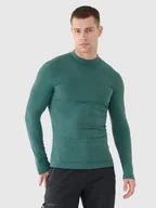 Bielizna sportowa męska - 4F Podkoszulek termiczny w kolorze turkusowym - miniaturka - grafika 1