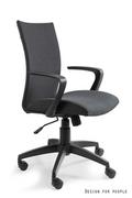 Fotele i krzesła biurowe - Fotel UNIQUE Millo, czarny, 96x58x44 cm - miniaturka - grafika 1