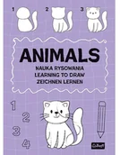 Książki edukacyjne - Zwierzęta. Nauka rysowania - książka - miniaturka - grafika 1