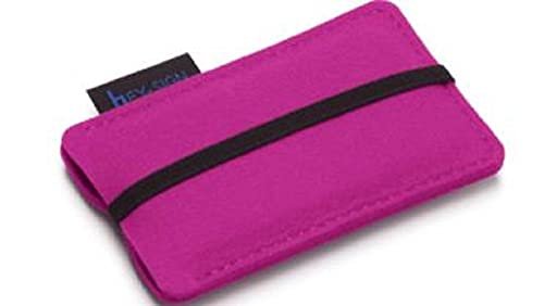 Hey Sign Etui na telefon komórkowy w kolorze Flamenco Pink i rozmiar L: 9,2 x 15,7 cm z filcem o grubości 3 mm, kompatybilne z Huawei, Apple, Samsung, HTC, 301031472