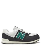 Buty dla dziewczynek - New Balance Sneakersy GC574RBG Czarny - miniaturka - grafika 1