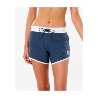 Spodnie sportowe damskie - Szorty kąpielowe damskie Rip Curl Golden State Boardshort Niebieski - grafika 1