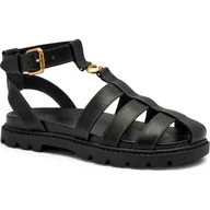 Sandały damskie - Coach Skórzane sandały CAR69 - miniaturka - grafika 1