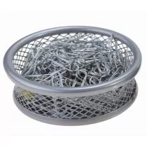 Net Kubek na spinacze okrągły mały - Przyborniki na biurko - miniaturka - grafika 1