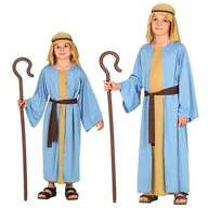 Stroje karnawałowe - STRÓJ PASTERZ NIEBIESKI-128 - miniaturka - grafika 1