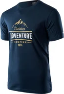 Koszulki męskie - Hi-Tec KOSZULKA LORE DRESS BLUES XL - miniaturka - grafika 1