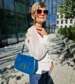 Torebki damskie - Torebka welurowa Menbur - miniaturka - grafika 1