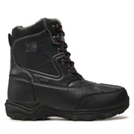 Botki męskie - Śniegowce Karrimor Snow Casual 3 K815 Czarny - miniaturka - grafika 1