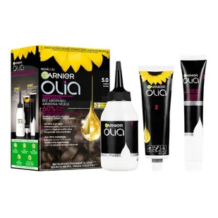Garnier Olia Farba do włosów 60 g Odcień 5,0 Brown - Farby do włosów i szampony koloryzujące - miniaturka - grafika 1