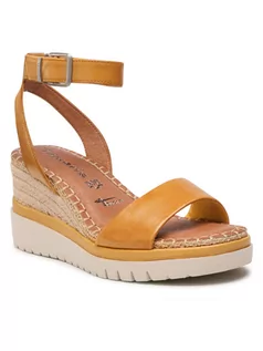 Espadryle damskie - Tamaris Espadryle 1-28310-28 Żółty - grafika 1