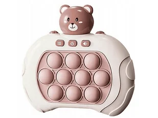Urządzenie sensoryczne RICHTOYS Pop It Miś Brązowy - Zabawki zręcznościowe - miniaturka - grafika 1