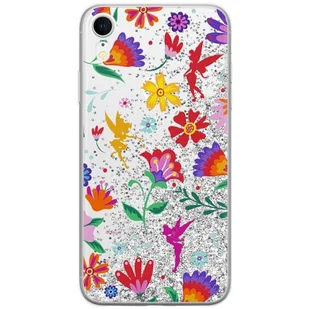 ERT GROUP etui na telefon Apple Iphone XR, case oryginalny i oficjalnie licencjonowany przez Disney, wzór Tinker Bell 001, optymalnie dopasowane, z efektem płynnego brokatu - Etui i futerały do telefonów - miniaturka - grafika 1