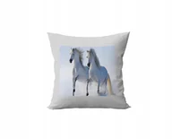 Kołdry i poduszki dla dzieci - PODUSZKA PERSONALIZOWANA KONIE BAJKI POMYSŁ NA PREZENT SUPER WZORY - miniaturka - grafika 1