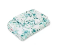 Pościel dla dzieci - Komplet pościeli dla niemowląt z wypełnieniem 2-cz 75x100cm NEWBORN - eucaliptus mint - miniaturka - grafika 1