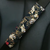 Inne - TEMU Japoński Styl Pokrowiec na Pas Bezpieczeństwa Samochodowy - JDM Poduszka Ochronna na Ramię, Materiał Lniany, Miejsce Przednie, Akcesorium do - miniaturka - grafika 1