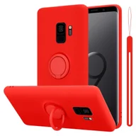 Etui i futerały do telefonów - Etui Cadorabo do Samsung Galaxy S9 w kolorze czerwonym etui na telefon komórkowy pokrowiec z TPU - miniaturka - grafika 1