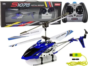 LeanToys Latający Helikopter SYMA S107G R/C Zdalnie Sterowany Samolot LEAN Toys - Zabawki zdalnie sterowane - miniaturka - grafika 1