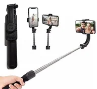 Selfie stick - Kijek Do Selfie Stick Statyw Do Telefonu Z Pilotem Tripod Bluetooth Uchwyt - miniaturka - grafika 1