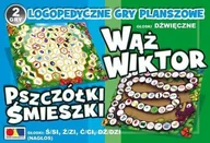 Gry planszowe - Komlogo Wąż Wiktor i Pszczółki Śmieszki - miniaturka - grafika 1