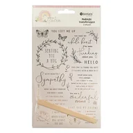 Scrapbooking - Softly spoken, Naklejki foliowe transferujące złote 2 arkusze - miniaturka - grafika 1