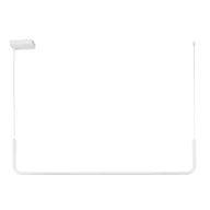 Lampy sufitowe - Wisząca lampa nad wyspę Minima MP0095-L120_WH LED 20W 3000K listwa metal biały - miniaturka - grafika 1