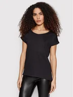 Koszulki i topy damskie - Vila T-Shirt Dreamers 14083083 Czarny Boxy Fit - miniaturka - grafika 1