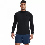 Bluzy sportowe męskie - Męska bluza do biegania UNDER ARMOUR Streaker Half Zip - czarna - miniaturka - grafika 1