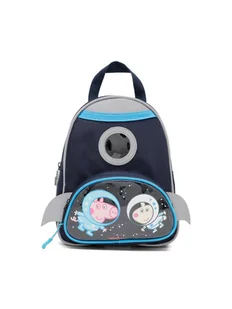 Peppa Pig Plecak ACCCS-AW23-220PP-A Granatowy - Plecaki szkolne i tornistry - miniaturka - grafika 1