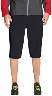 Spodnie rowerowe - Vaude VAUDE męskie Men's MOAB Rain Shorts spodnie, czarny, m 40999-010-Medium - grafika 1