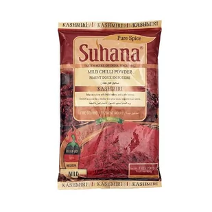 Przyprawa łagodne Chilli Kashmiri mielone Suhana 200g - Przyprawy i zioła sypkie - miniaturka - grafika 1