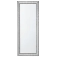 Lustra - Beliani Lustro ścienne srebrne 50 x 130 cm BUBRY - miniaturka - grafika 1