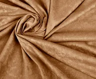 Pasmanteria - Mikrofaza Tkanina Obiciowa Zamsz Welur Materriał Meble Jasny Brąz 0,5 Mb - miniaturka - grafika 1