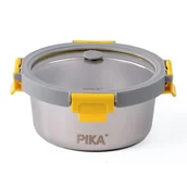 Pojemniki kuchenne - Pojemnik stalowy PIKA MetalShock 650 ml Srebrno-przezroczysty - miniaturka - grafika 1