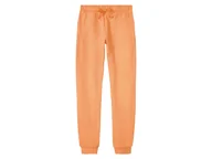 Spodnie i spodenki dla dziewczynek - pepperts!® Spodnie dresowe dziewczęce z bawełną (134-140, Pomarańczowy) - miniaturka - grafika 1