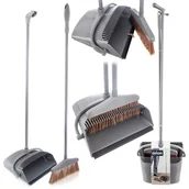 Miotły, szufle, mopy - Zmiotka z szufelką długa 91 cm - miniaturka - grafika 1