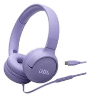 Słuchawki - JBL Tune 520C USB-C fioletowy - miniaturka - grafika 1