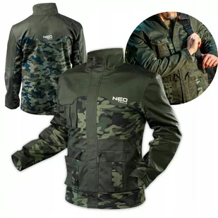 Neo Bluza Moro Kurtka Robocza Camo Survival Wzmocniona 81-211 S/48 - Odzież robocza - miniaturka - grafika 1