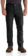 Spodnie sportowe męskie - Spodnie Carhartt Rigby Straight Fit Pant Black - miniaturka - grafika 1