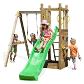 Place zabaw - Ogrodowy plac zabaw dla dzieci Fungoo Funny 3 - miniaturka - grafika 1