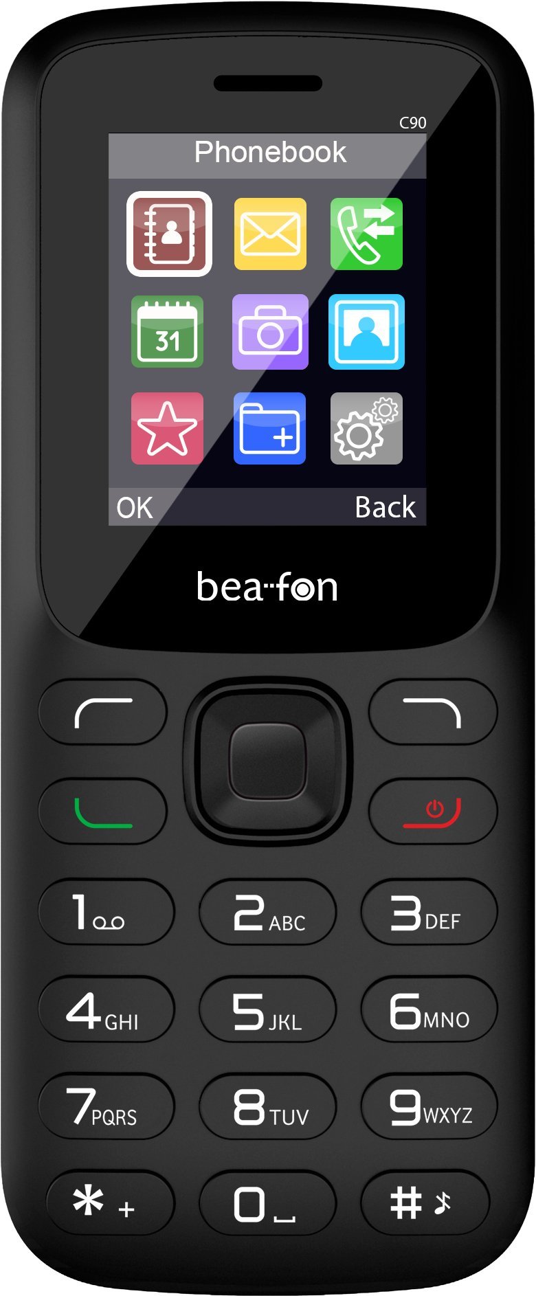Beafon C90 LTE/4G Czarny