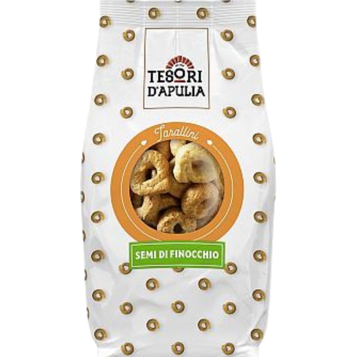 Tesori d’Apulia Tarallini Finocchietto 200g precelki z nasionami kopru