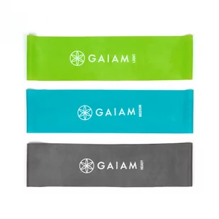 GAIAM ZESTAW GUM TRENINGOWYCH 63578 - Gumy, taśmy, ekspandery - miniaturka - grafika 1