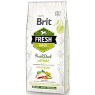 Sucha karma dla psów - Brit Fresh Duck with Millet Active Run & Work 12 kg - miniaturka - grafika 1