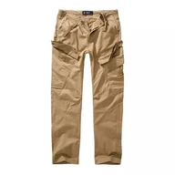 Spodnie męskie - spodnie bojówki ADVEN TROUSERS SLIM FIT camel-M - miniaturka - grafika 1